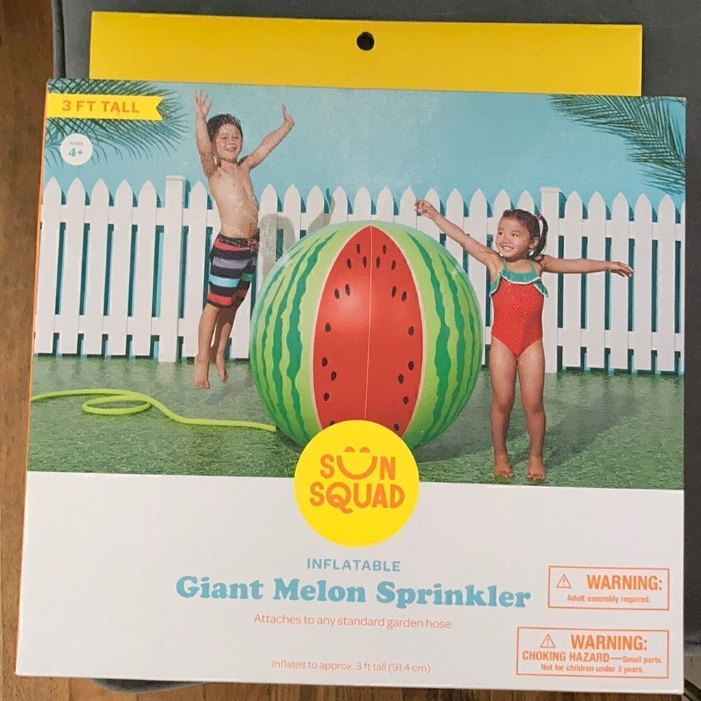 Giant Inflatable Watermelon Sprinkler